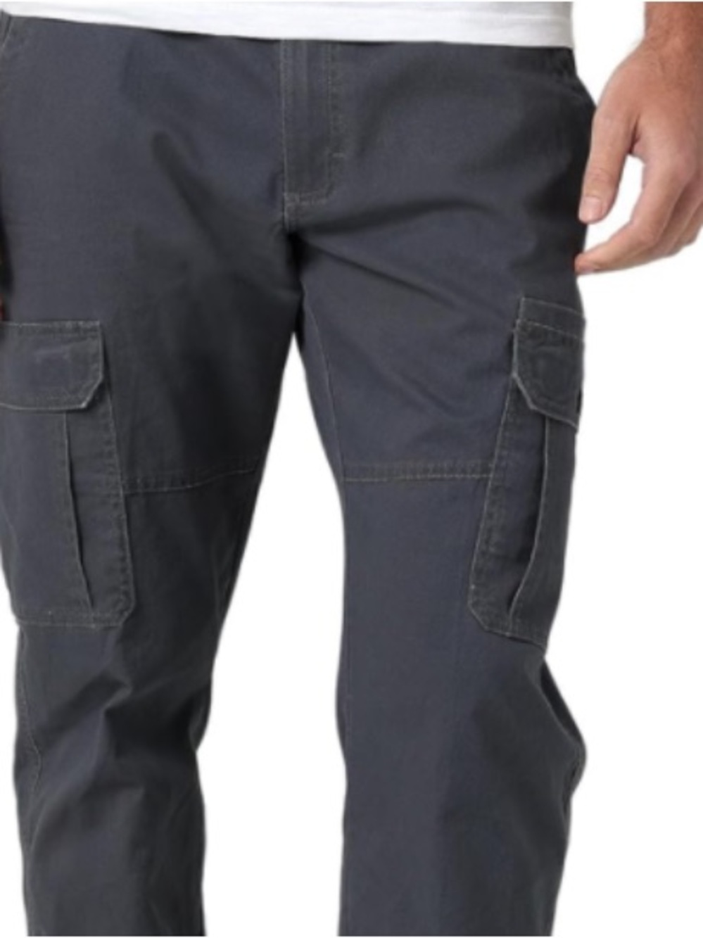 Wrangler Authentics Men’s Relaxed Fit Stretch Cargo Pants NWT 38”x32”